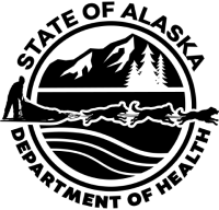 Alaska Department of Health logo